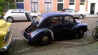 1956 RENAULT 4 CV + CADILLAC pedal car ,,TOD ROD ''.