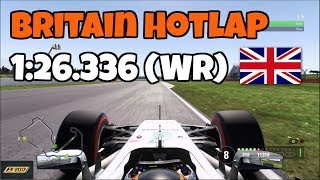 F1 2017 Britain Hotlap + Setup: 1:26.336 (World Record)