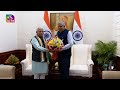 Haryana CM Manohar Lal Khattar calls on Vice President Jagdeep Dhankhar