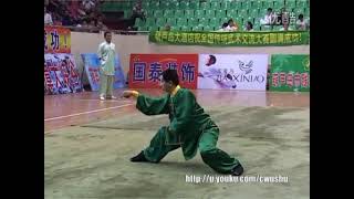 梅花螳螂拳　王百利老師　套路名不明　2004年