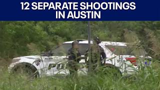 Austin shootings: 3 teens arrested after 12 separate incidents across city | FOX 7 Austin
