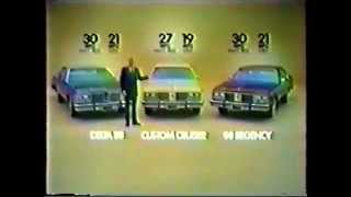 1978 Oldsmobile Diesel Fullsize Models TV Commercial