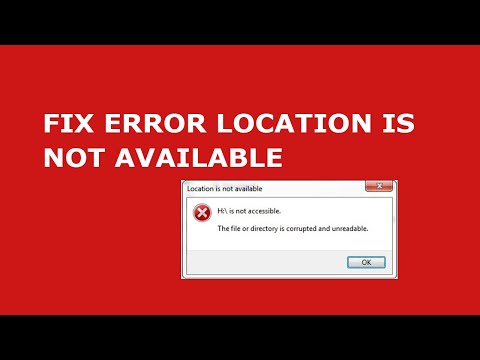 Fix Error Location is Not Available C:/Windows/System32/config/systemprofile/Desktop - Solved