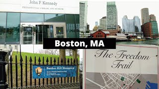 JFK Library, Boston Tea Party Museum, Freedom Trail, and more! | Boston, MA
