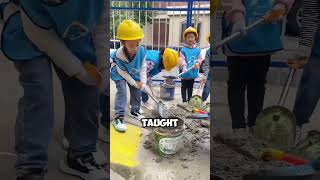 Incredible Education! Preschool in China Teaches Useful Skills 🧒🇨🇳 #shorts