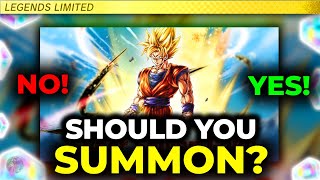 NEW LL INSTANT TRANSMISSION GOKU! SHOULD YOU SUMMON? (Dragon Ball Legends)