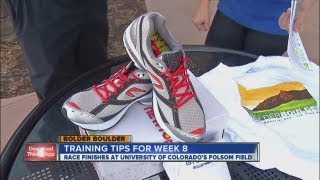 Bolder Boulder training tips for week 8
