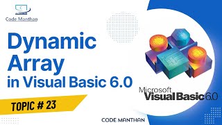 Dynamic Array in Visual Basic 6.0 | Dynamic Array Kya Hai