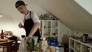 Chef Chris in the Kitchen Baking a Traditional German Salzkuchen Savory Salted Cake! Come on over!