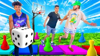 This CRAZY Giant Basketball Game Board is So Much Fun!