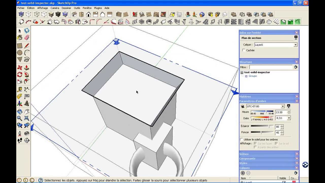 Sketchup Free Solid Tools Plugin Check Sharkopm