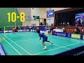 raghu mariswamy🇮🇳 vs riki takei🇯🇵 al sharif bahrain international badminton challenge 2023 at bks