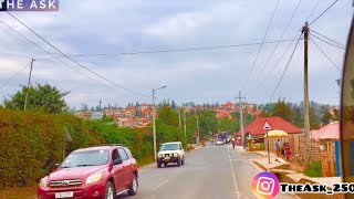 Kigali Rwanda Road Trip From Kinyinya To Kibagabaga | First Cleanest City In Africa | The Ask