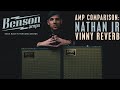 Demos in the Dark // Benson Amps Nathan Jr and Vinny Reverb // Amplifier Shootout