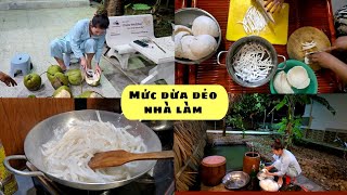 Tet is coming! Let's make traditional coconut jam at home with our family.
