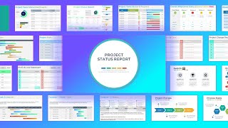 Project Status Presentation - PowerPoint Template
