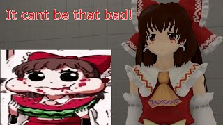 I would never cry to little reimu! (touhou SFM)