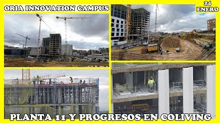 🚧 TERMINANDO LA PLANTA 11 Y AVANCES EN VACIADO | ORIA INNOVATION CAMPUS | 24 ENERO 2025 🚧