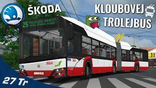 OMSI 2 #173 - Konečně máme kloubovej trolejbus ŠKODA 27 Tr v Brně!