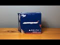 Extremely Rare Gemini Jets 1400 Delta Crj-900 unboxing