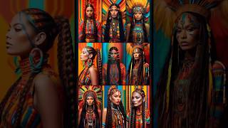 Beautiful Tribal Women AI Generated Images #trending #ai #aiart #aigenerated #tribalwomen #beautiful