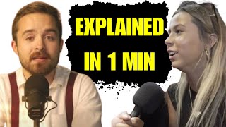 Coffeezilla Exposes Hawk Tuah Crypto Scam | EXPLAINED IN 1 MIN