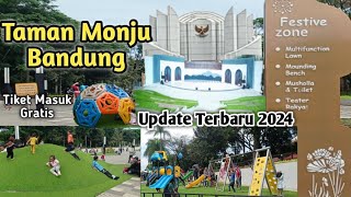 Wajah Baru Taman Monumen perjuangan (Monju) Bandung 2024