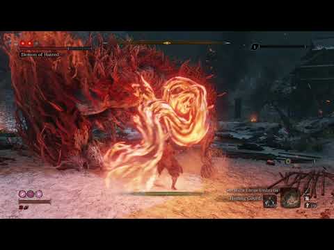 Sekiro Challenge Playthrough: Base ATK/VIT, Charmless, Bell Demon ...