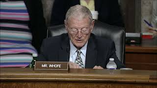 Inhofe Gives Opening Statement at SASC Hearing