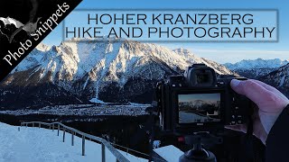 Landscape photography: Hike on Hoher Kranzberg