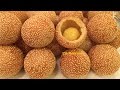 Sesame Balls Recipe - Bánh Cam - Bánh Rán