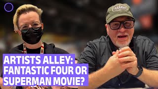 Artists Alley creators share if they are excited for Fantastic Four or Superman movie? | C2E2 2024 |