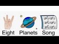 Eight Planets of the Solar System Song for kids with AAC - Sing and Learn about the 8 planets