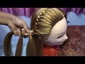 french braid easy braids 5 min hairstyle front hair look sagar veni