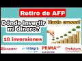 Retiro AFP 2021: en que invertir el dinero Peru (10 inversiones)