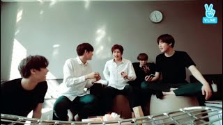 [MULTI SUB] ASTRO VLIVE 2017.11.25 | 사녹직후 대기실에 아스트로😁