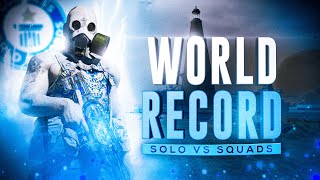 NEW WORLD RECORD SOLO VS SQUADS BLACKOUT IS MINE