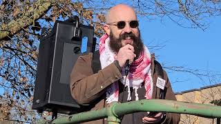 Chris, About Face Vet  @ We Fight Back Rally 1/19/25