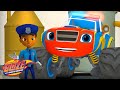 Police Car Blaze Rescues Puppies using STEM! 🐶🚓 | Blaze and the Monster Machines