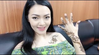 海娜纹身全过程 【Henna tattoo process】