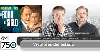 Vividores del estado | La mañana con  Víctor Hugo y Campana 11- 02- 2020