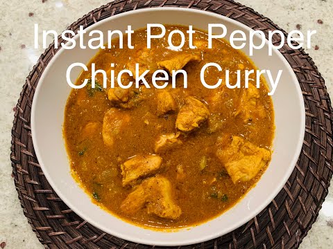 Instant Pot Pepper Chicken Recipe