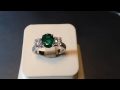 white gold ring with emerald 1 44ct by alexey sokolov jewellery www sokolovjewellery com