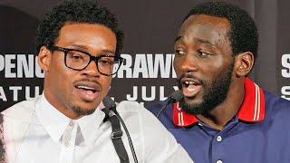 LIVE! • ERROL SPENCE JR VS TERENCE CRAWFORD • FULL KICK OFF PRESS CONFERENCE & FACE OFF VIDEO