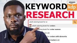Keyword Research Tutorial For Amazon KDP 2026