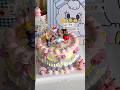 Kuromi, Melody, Cinnamoroll, HelloKitty, Pompompurin  #sanrio #cake #shorts