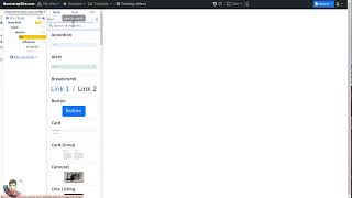 How to add offcanvas element in Bootstrap 5 builder