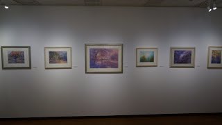 村田收・銀座の個展風景•水彩画の展示　Watercolor exhibition movie