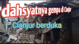 Dahsyatnya gempa bumi di Cianjur berduka