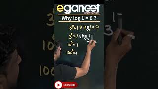 Why log 1 = 0 ?